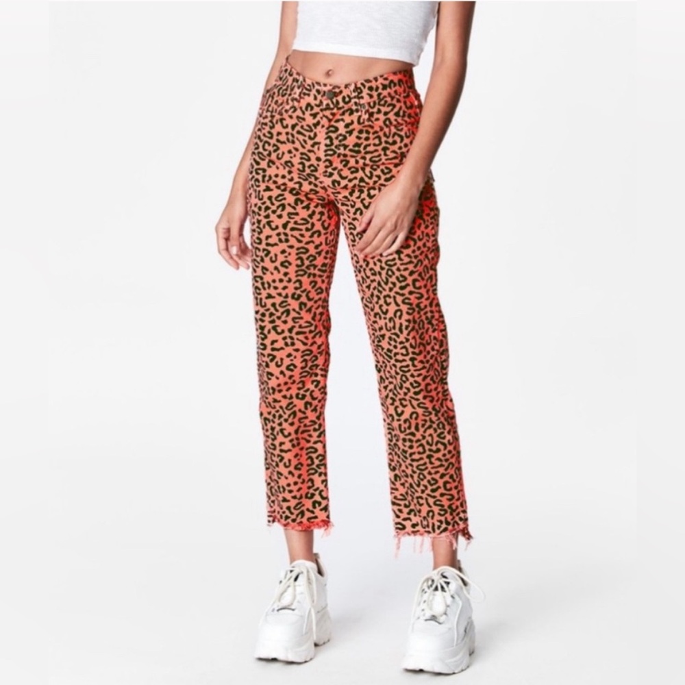 NWT Carmar Cheetah Jeans